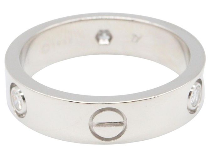 Cartier Love Ring 3PD Silber - Ansicht 3