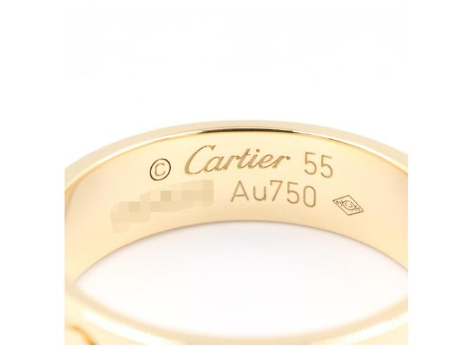Anello Love di Cartier in oro giallo 18K D'oro - vista 3