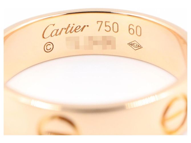 Anello Love di Cartier in oro rosa 18K D'oro - vista 3