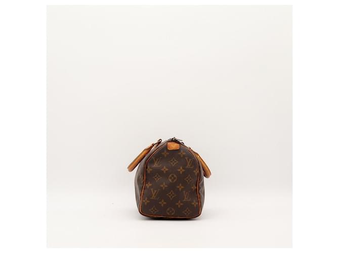 Louis Vuitton Speedy 30 Monogram Canvas Marrone Monogramma - vista 3
