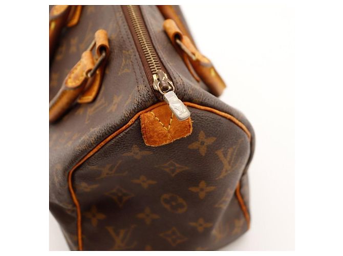 Louis Vuitton Speedy 30 Monogram Canvas Marrone Monogramma - vista 8