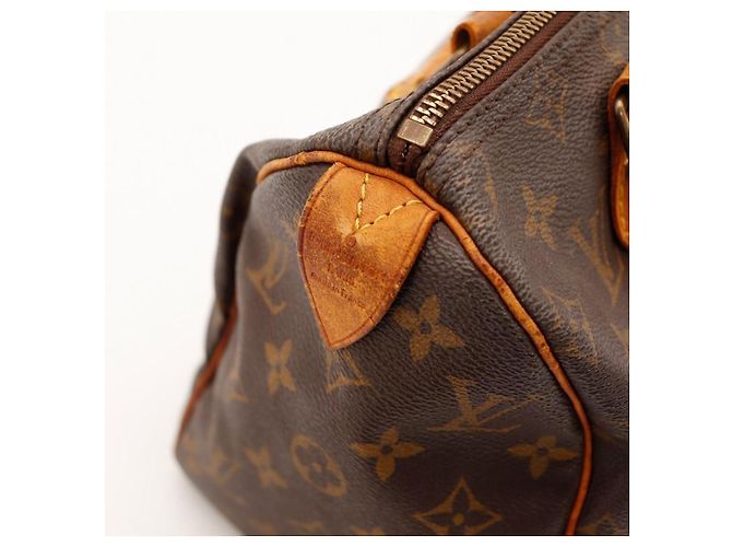 Louis Vuitton Speedy 30 Monogram Canvas Marrone Monogramma - vista 9