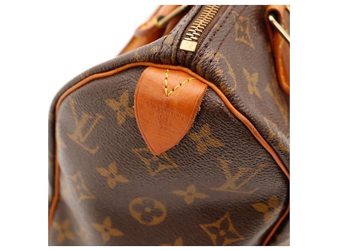 Louis Vuitton Speedy 30 Monogram Canvas Marrone Monogramma - vista 10