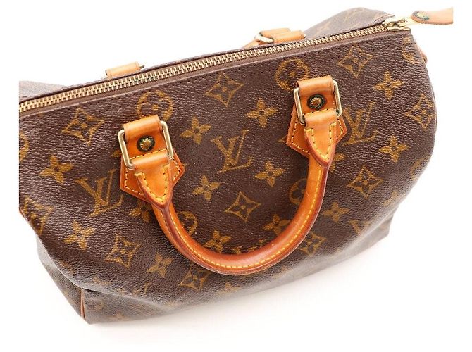Louis Vuitton Speedy 30 Monogram Canvas Marrone Monogramma - vista 11