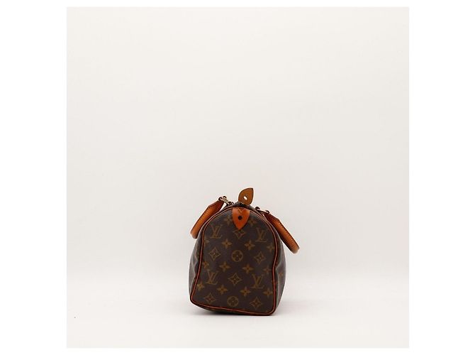 Louis Vuitton Speedy 30 Monogram Canvas Marrone Monogramma - vista 3