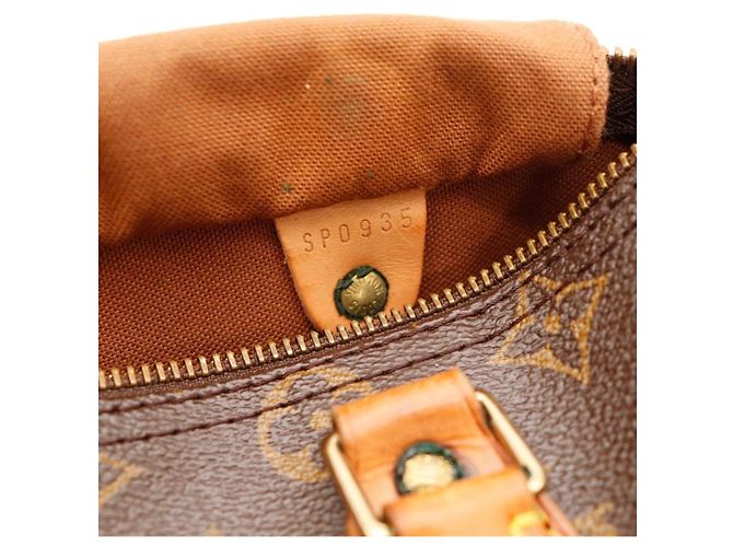 Louis Vuitton Speedy 30 Monogram Canvas Marrone Monogramma - vista 8