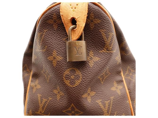 Louis Vuitton Speedy 30 Monogram Canvas Marrone Monogramma - vista 10