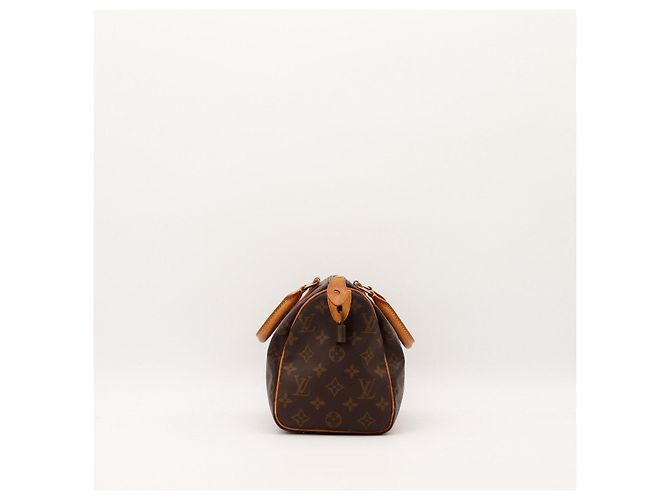 Louis Vuitton Speedy 30 Monogram Canvas Marrone Monogramma - vista 3