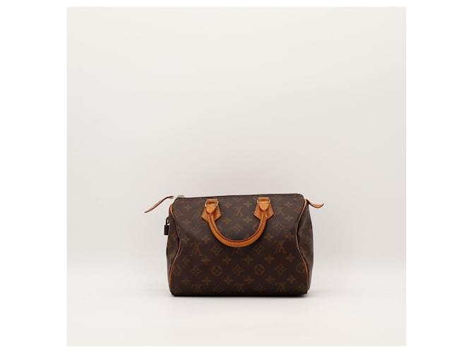Louis Vuitton Speedy 30 Monogram Canvas Marrone Monogramma - vista 4