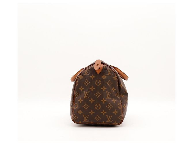 Louis Vuitton Speedy 30 Monogram Canvas Castaño Monograma - vista 3
