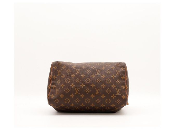 Louis Vuitton Speedy 30 Monogram Canvas Castaño Monograma - vista 6