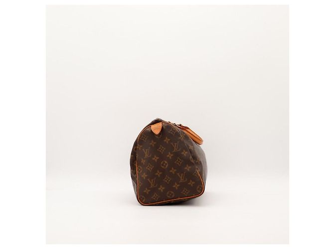 Louis Vuitton Speedy 30 Monogram Canvas Marrone Monogramma - vista 5