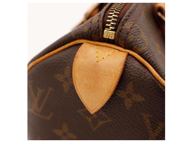 Louis Vuitton Speedy 30 Monogram Canvas Marrone Monogramma - vista 10