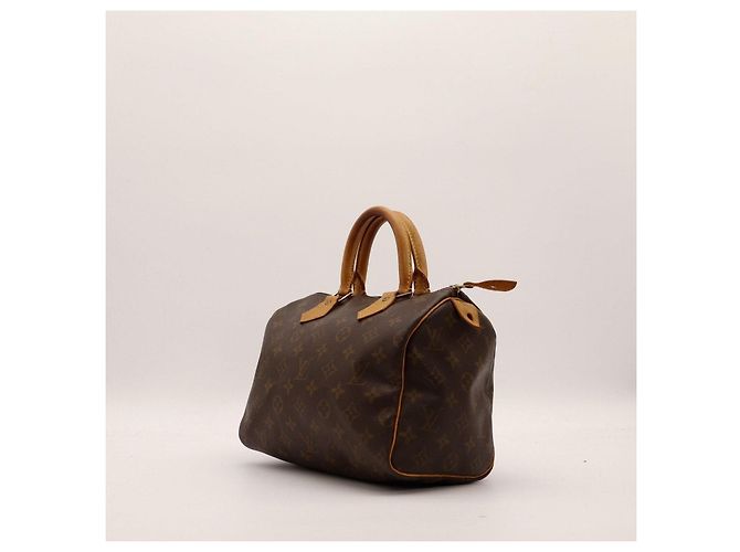 Louis Vuitton Speedy 30 Monogram Canvas Marrone Monogramma - vista 2