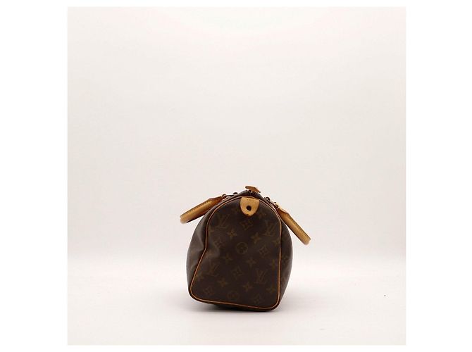 Louis Vuitton Speedy 30 Monogram Canvas Marrone Monogramma - vista 3