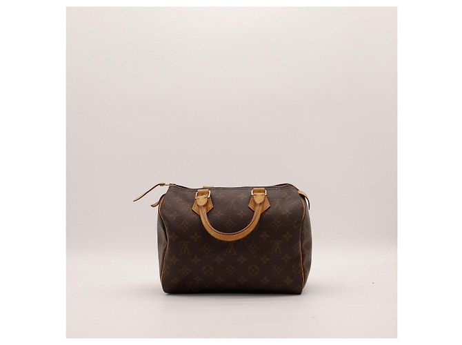 Louis Vuitton Speedy 30 Monogram Canvas Marrone Monogramma - vista 4