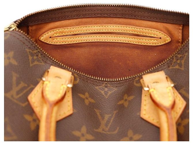 Louis Vuitton Speedy 30 Monogram Canvas Marrone Monogramma - vista 7