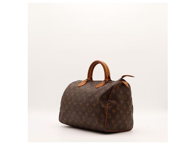 Louis Vuitton Speedy 30 Monogram Canvas Marrone Monogramma - vista 2