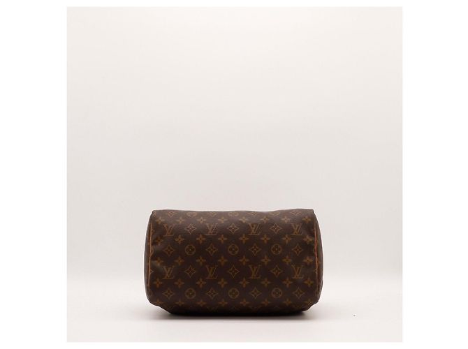 Louis Vuitton Speedy 30 Monogram Canvas Marrone Monogramma - vista 6