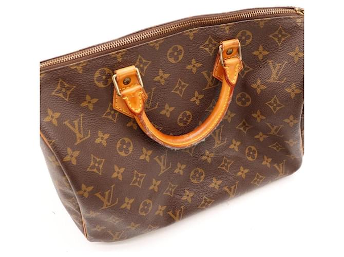 Louis Vuitton Speedy 30 Monogram Canvas Marrone Monogramma - vista 11