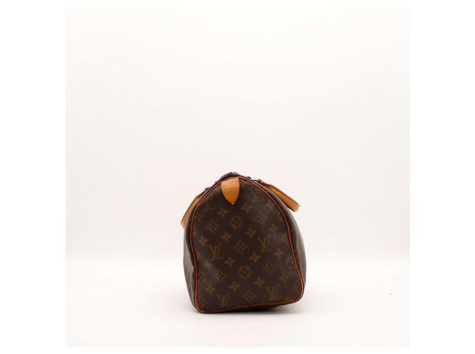 Louis Vuitton Speedy 30 Monogram Canvas Marrone Monogramma - vista 5
