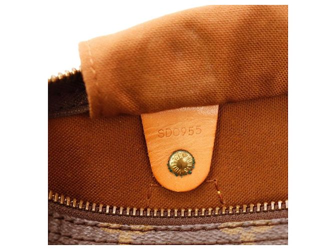 Louis Vuitton Speedy 30 Monogram Canvas Marrone Monogramma - vista 8