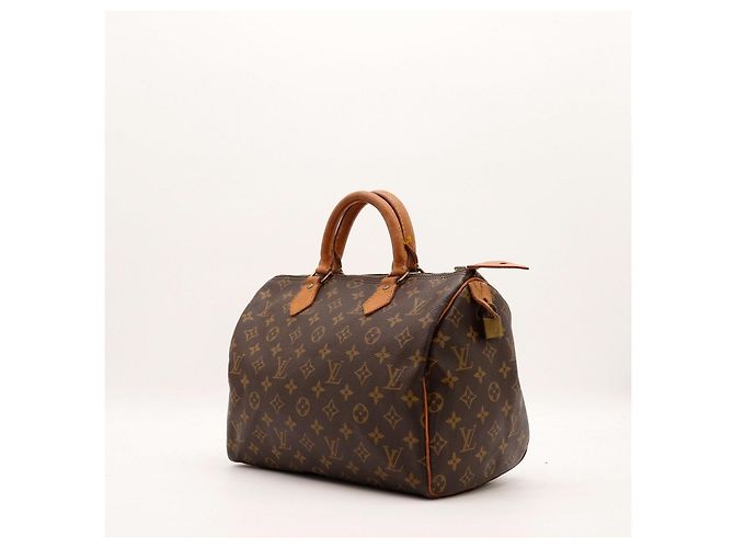 Louis Vuitton Speedy 30 Monogram Canvas Marrone Monogramma - vista 2