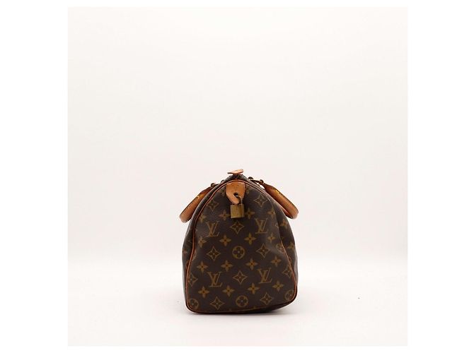 Louis Vuitton Speedy 30 Monogram Canvas Marrone Monogramma - vista 3