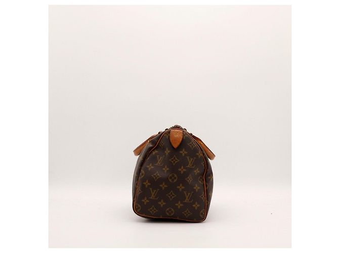 Louis Vuitton Speedy 30 Monogram Canvas Marrone Monogramma - vista 5