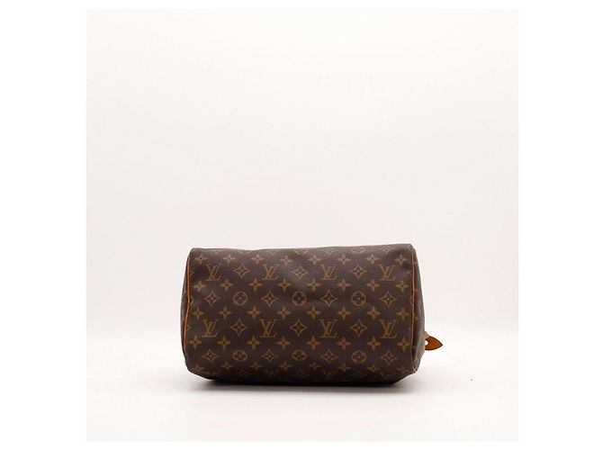 Louis Vuitton Speedy 30 Monogram Canvas Marrone Monogramma - vista 6