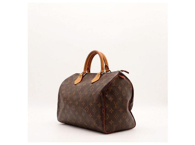 Louis Vuitton Speedy 30 Monogram Canvas Marrone - vista 2