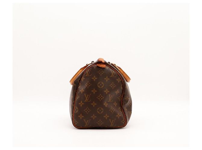 Louis Vuitton Speedy 30 Monogram Canvas Marrone - vista 3
