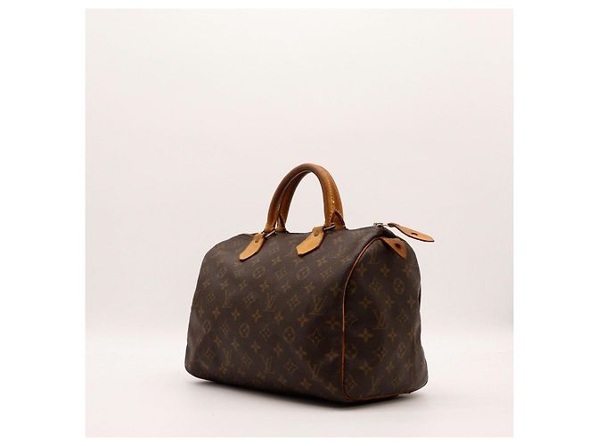 Louis Vuitton Speedy 30 Monogram Canvas Marrone Monogramma - vista 2