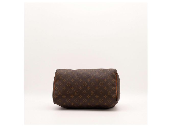 Louis Vuitton Speedy 30 Monogram Canvas Marrone Monogramma - vista 6