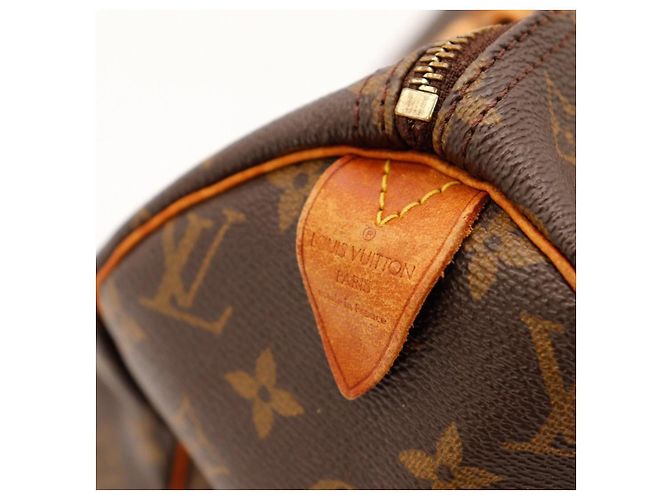 Louis Vuitton Speedy 30 Monogram Canvas Marrone Monogramma - vista 12