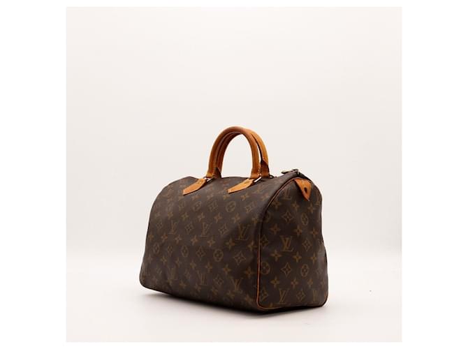 Louis Vuitton Speedy 30 Monogram Canvas Marrone Monogramma - vista 2