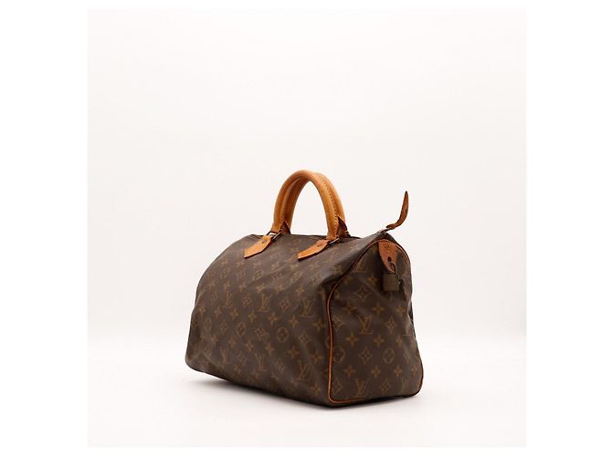 Louis Vuitton Speedy 30 Monogram Canvas Marrone Monogramma - vista 2