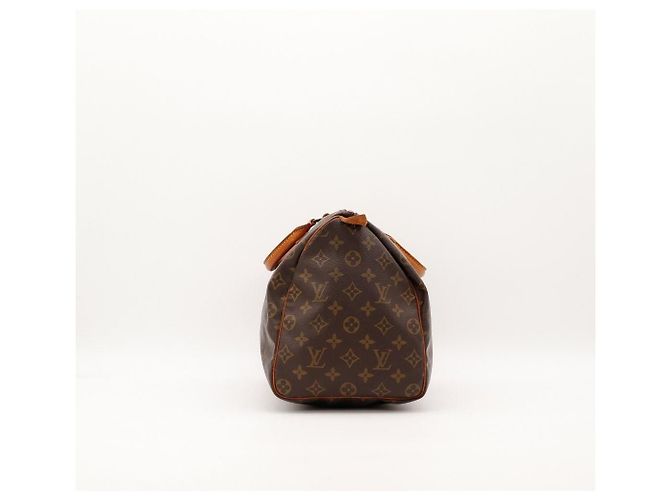 Louis Vuitton Speedy 30 Monogram Canvas Handtasche Braun Monogramm - vue 5