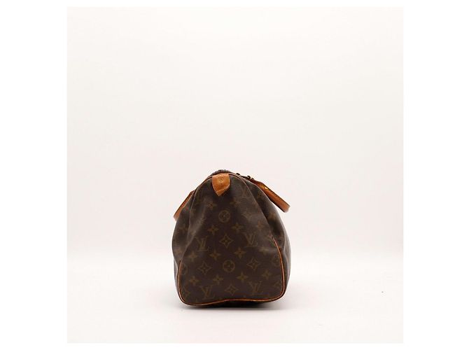 Louis Vuitton Speedy 30 Monogram Canvas Marrone Monogramma - vista 5