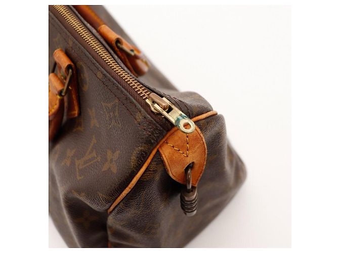 Louis Vuitton Speedy 30 Monogram Canvas Marrone Monogramma - vista 9