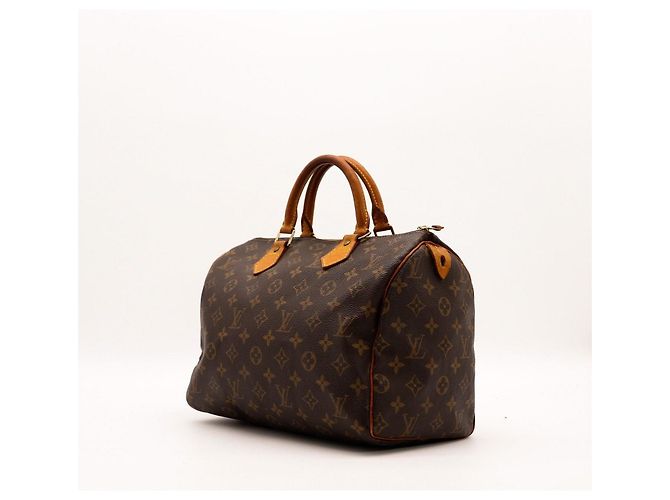 Louis Vuitton Speedy 30 Monogram Canvas Marrone Monogramma - vista 2