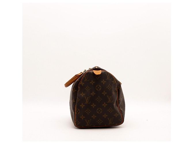 Louis Vuitton Speedy 30 Monogram Canvas Marrone Monogramma - vista 5