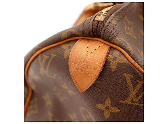 Louis Vuitton Speedy 30 Monogram Canvas Marrone Monogramma - vista 10