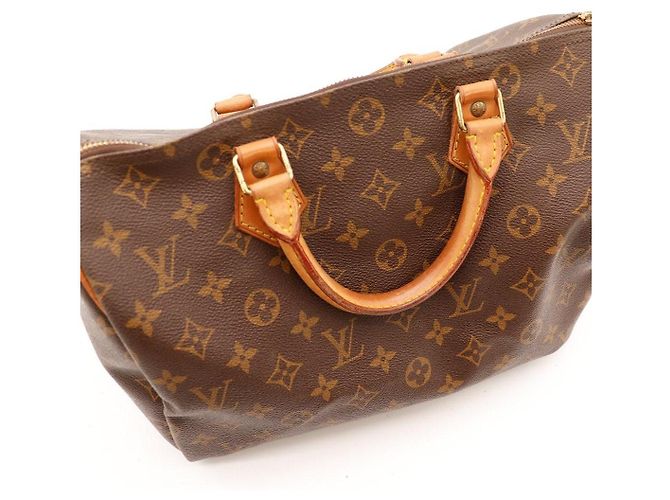Louis Vuitton Speedy 30 Monogram Canvas Marrone Monogramma - vista 11
