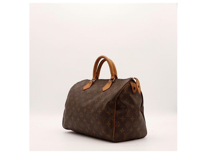 Louis Vuitton Speedy 30 Monogram Canvas Marrone Monogramma - vista 2
