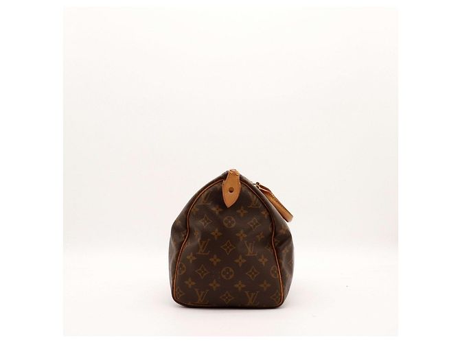 Louis Vuitton Speedy 30 Monogram Canvas Marrone Monogramma - vista 3