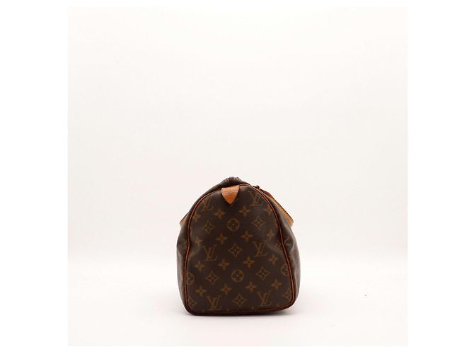 Louis Vuitton Speedy 30 Monogram Canvas Marrone Monogramma - vista 5