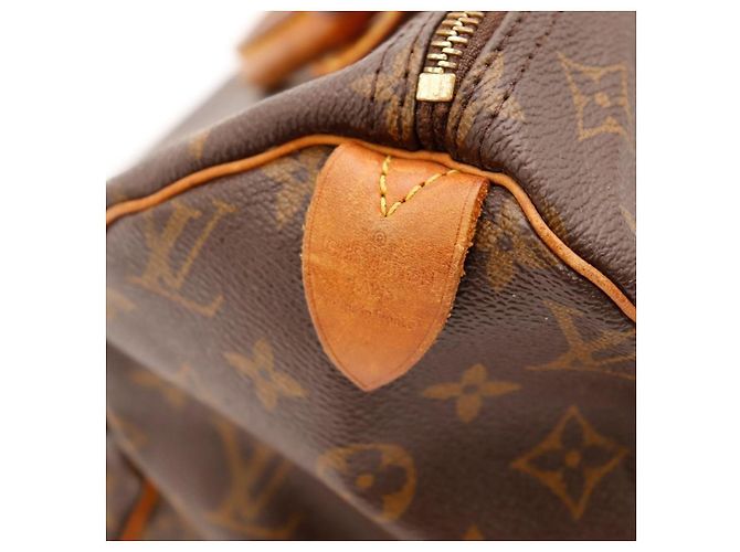 Louis Vuitton Speedy 30 Monogram Canvas Castaño Monograma - vista 10
