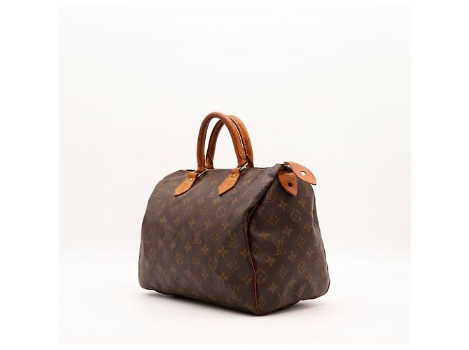 Louis Vuitton Speedy 30 Monogram Canvas Castaño Monograma - vista 2