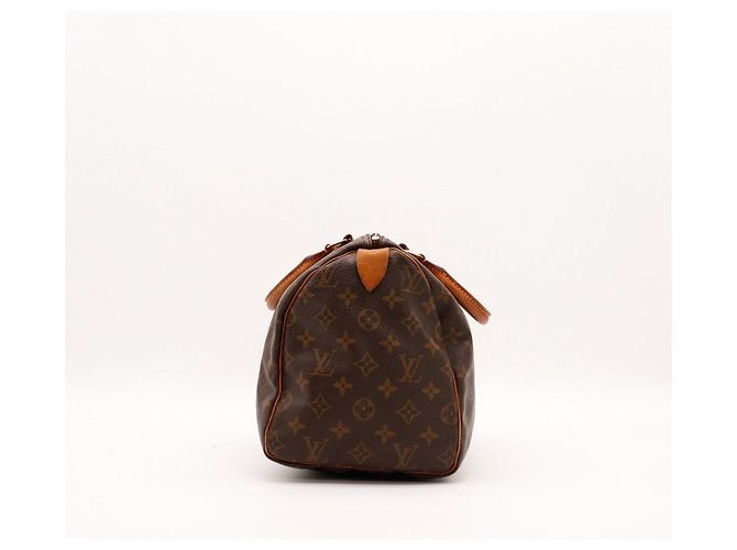 Louis Vuitton Speedy 30 Monogram Canvas Castaño Monograma - vista 5